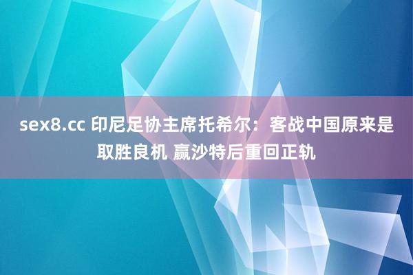 sex8.cc 印尼足协主席托希尔：客战中国原来是取胜良机 赢沙特后重回正轨